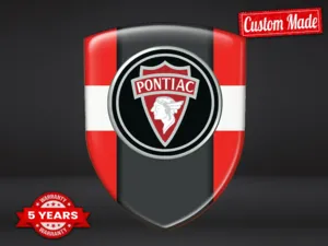 Pontiac Autocollants Logo Vinyle Résistants Universel Qualité